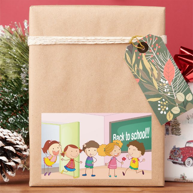 Kids At School Stickers (Creator Uploaded)