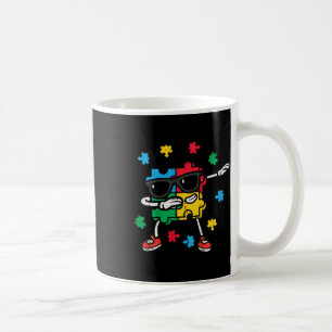 Kids Autism Awareness Puzzle Dab Asd Autistic Todd Coffee Mug