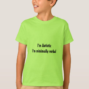 Kids Autism tee shirts
