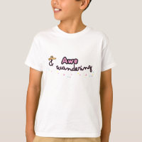 Kids Awe and Wandering tshirt