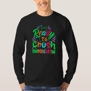 Kids Back To School Nephew Ready To Crush Kinderga T-Shirt