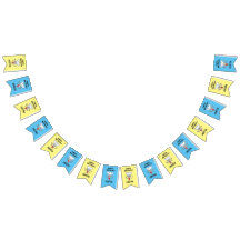 Kid's baking theme Birthday party bunting flags