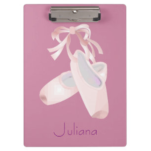 Kids Ballet Personalized Clipboard