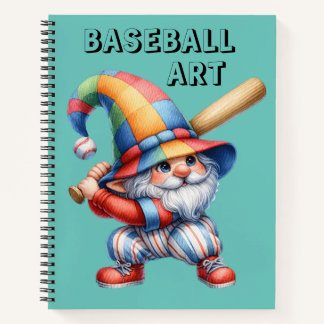 Kids Baseball Sketch  Notebook