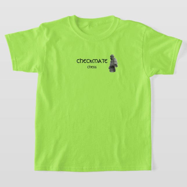 Kids' Basic T-Shirt Chess (Laydown)