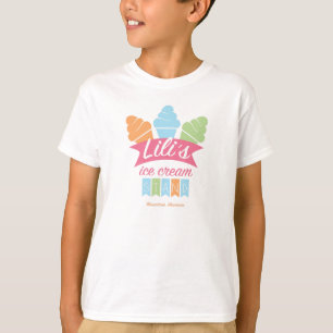 Kid's Basic T-Shirt - Lili's Ice Cream Stand