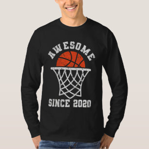 Kids Basketball Player Awesome Since 2020 Kids Bas T-Shirt