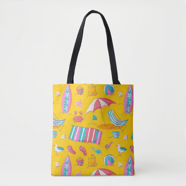 Kids Beach Tote Bag (Front)
