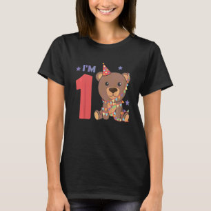 Kids Bear For The 1st Birthday For Children A Birt T-Shirt