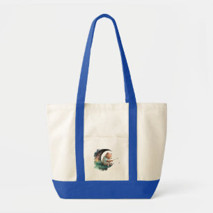 Kids bedroom, Cartoon style, Space theme, Night sk Tote Bag