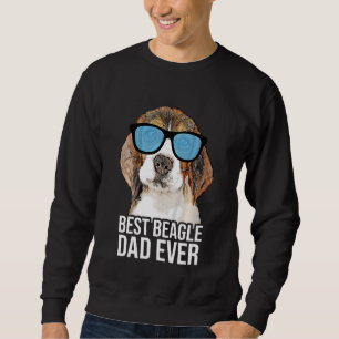 Kids Best Beagle Dad Ever For Beagle Dogs Beagle Sweatshirt