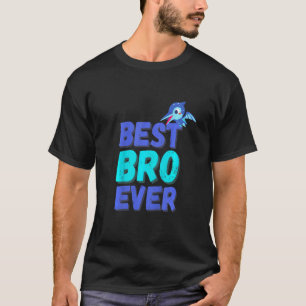Kids Best Bro Ever Worlds Greatest Big Brother Din T-Shirt