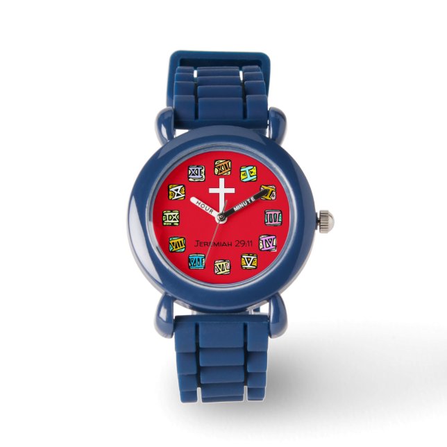 Kids Bible Scripture Christian Watch (Front)