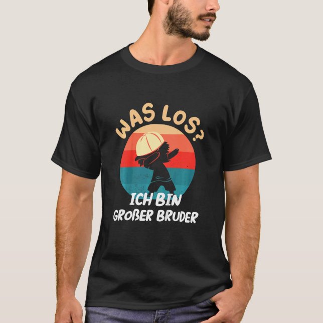 Kids Big Brother Brother Hip Hop T-Shirt (Front)