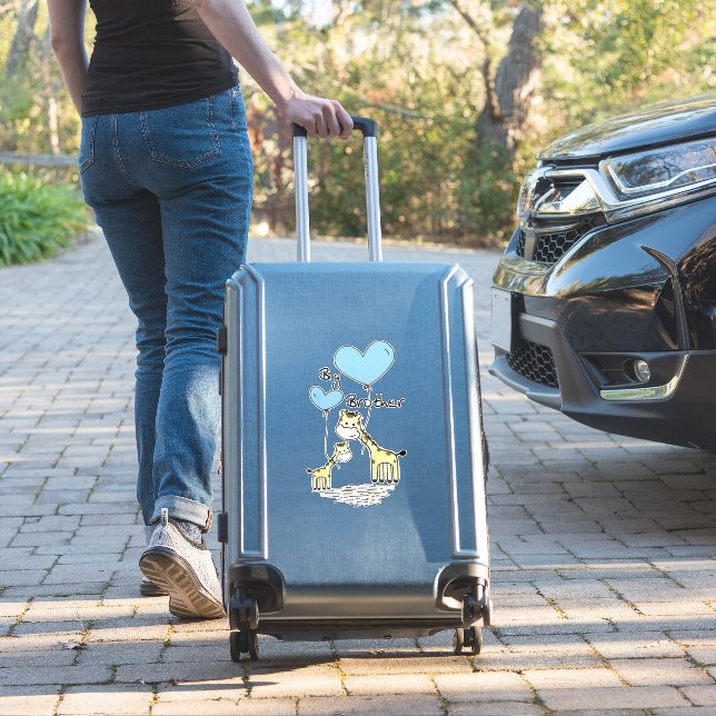 Kids Big Brother Cute Giraffes Gift Idea Toddler S (Suitcase Insitu)