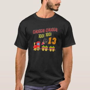Kids Birthday 13 yr Old Chugga Two Twoo Party Them T-Shirt