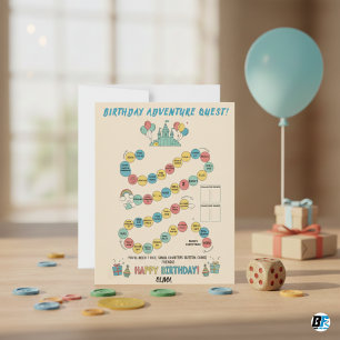 Kids Birthday Adventure Quest Game Party Activity