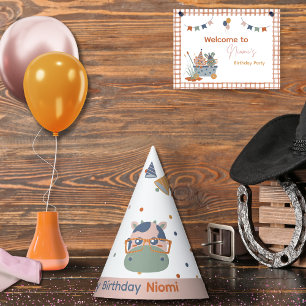 Kids Birthday Paper Party Hats