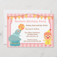 Kids Birthday Party - Circus Clown and Sea lion
