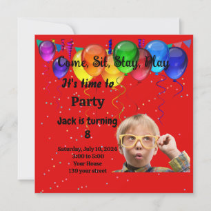 Kids Birthday Party Invitation