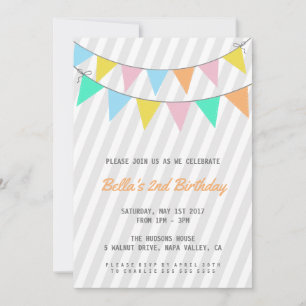Kids Birthday Party Invitation