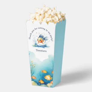 Kids Birthday Party Jumping Fish Thank You Favor Box
