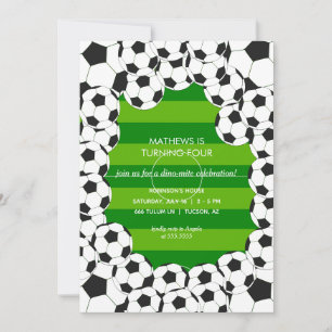 Kids Birthday Party Photo Invitation