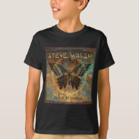 Kids' Black Butterfly T-Shirt