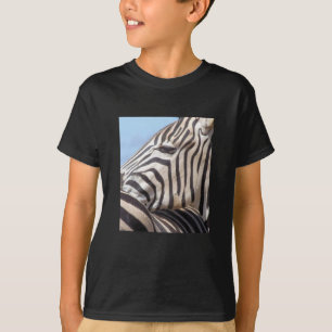 Kids Black Zebra T-Shirt