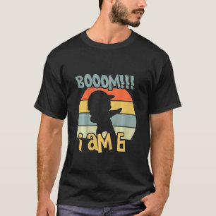 Kids Boom I'm 6 Years Old Birthday T-Shirt