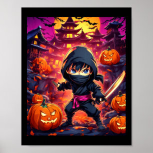 Kids Boy Halloween  Poster