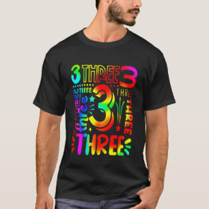 Kids Boys 3rd Birthday Girls 3rd Birthday Birthday T-Shirt