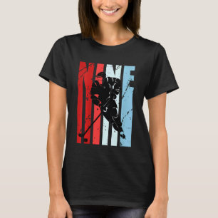 Kids Boys Ice Hockey 9th Birthday Player Motivatio T-Shirt
