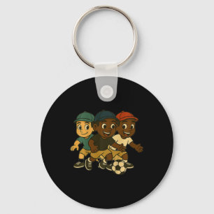 Kids Boys Soccer Sports Wear  Keychain