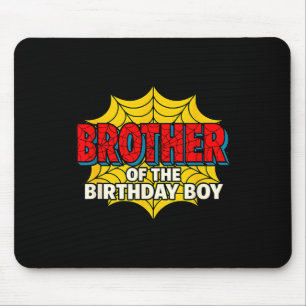 Kids Brother Of The Birthday Boy Sder Theme Party Mouse Pad