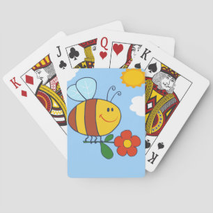 Kids Bumble Bee Playing Cards