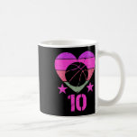 Kids Bysketbyll Birthday 10 Year Old Boy Girl Tent Coffee Mug<br><div class="desc">Kids Bysketbyll Birthday 10 Year Old Boy Girl Tenth 10th Birthday</div>
