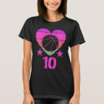 Kids Bysketbyll Birthday 10 Year Old Boy Girl Tent T-Shirt<br><div class="desc">Kids Bysketbyll Birthday 10 Year Old Boy Girl Tenth 10th Birthday</div>