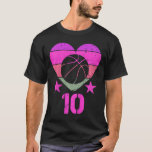 Kids Bysketbyll Birthday 10 Year Old Boy Girl Tent T-Shirt<br><div class="desc">Kids Bysketbyll Birthday 10 Year Old Boy Girl Tenth 10th Birthday</div>