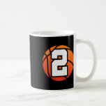 Kids Bysketbyll Birthday Number 2 For Two Year Old Coffee Mug<br><div class="desc">Kids Bysketbyll Birthday Number 2 For Two Year Old</div>