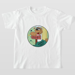 Kid's Camp T-Shirt Camper Bear Personalize