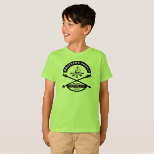Kids' Camping Trip Reunion Shirt Black Design
