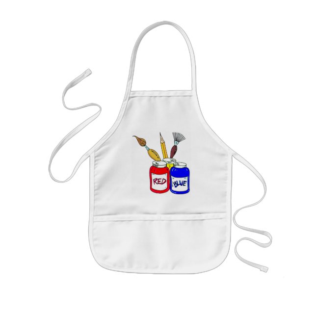 Kids can be Artist Too Apron (Front)
