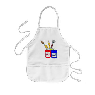 Kids can be Artist Too Kids Apron