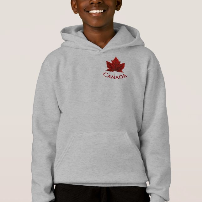 Kid's Canada Jackets Gold Medal Canada Hoodie (Front)