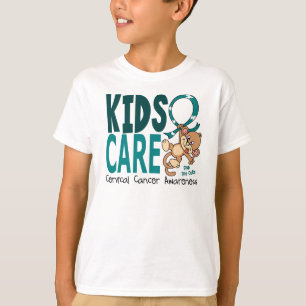 Kids Care 1 Cervical Cancer T-Shirt