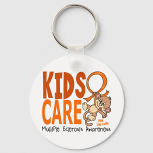 Kids Care 1 Multiple Sclerosis MS Keychain