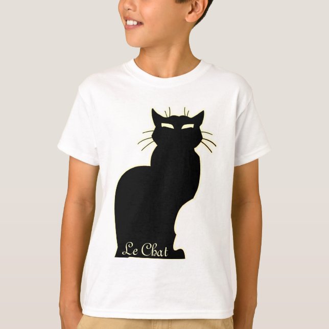 Kid's Cat Lover Shirt Cat Art Kid's Sweatshirt (Front)