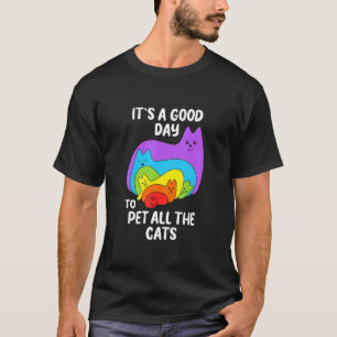Kids  Cat Rainbow Kitten For Girls Boys T-Shirt