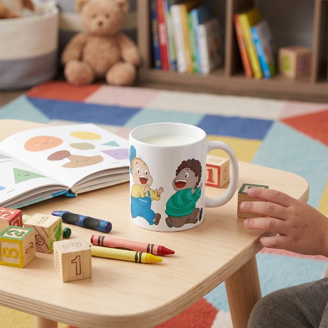 Kids Chasing Coffee Mug (Creator Uploaded)